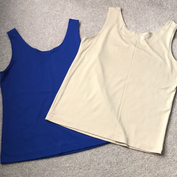2 for 1 Chico’s microfiber tanks - Picture 4 of 5